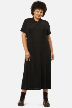 Women Dangerfield Dresses & Pinafores*Curve Glitter Mesh Midi Dress