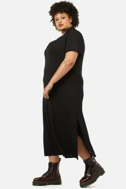 Women Dangerfield Dresses & Pinafores*Curve Glitter Mesh Midi Dress