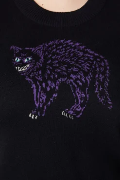 Women Dangerfield Curve Tops & Blouses*Curve Grinning Cat Placement Vest