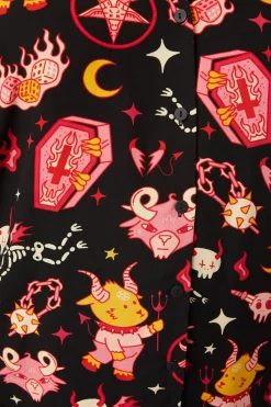 Women Black Friday Curve Tops & Blouses*Curve Hellish Blouse