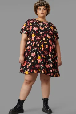 Women Black Friday Dresses & Pinafores*Curve Hellish Dress