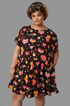 Women Black Friday Dresses & Pinafores*Curve Hellish Dress