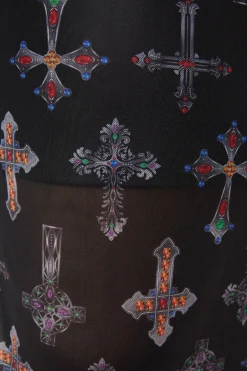 Women Dangerfield Dresses & Pinafores*Curve Hope Had Died Mesh Dress