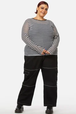 Women Black Friday Curve Tops & Blouses*Curve Jiji Mesh Top