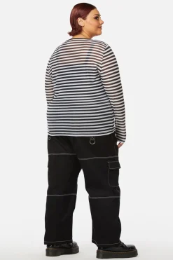 Women Black Friday Curve Tops & Blouses*Curve Jiji Mesh Top