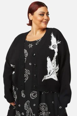 Women Black Friday Knitwear & Cardis*Curve Kitty Cardigan