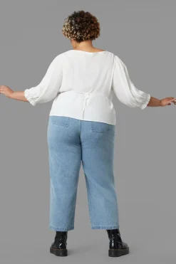 Women Black Friday Curve Tops & Blouses*Curve Lily Pad Blouse