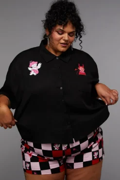 Women Black Friday Curve Tops & Blouses*Curve Little Friends Blouse