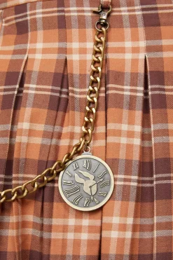 Women Dangerfield Curve Pants & Skirts*Curve Looking Glass Tartan Skirt