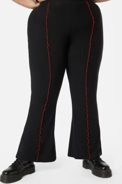 Women Dangerfield Pants & Jumpsuits*Curve Manic Mesh Babylock Pants