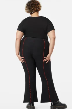 Women Dangerfield Pants & Jumpsuits*Curve Manic Mesh Babylock Pants