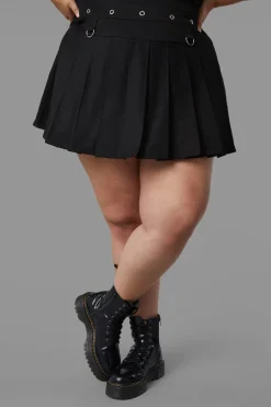 Women Black Friday Curve Pants & Skirts*Curve Menacing Mini Skirt