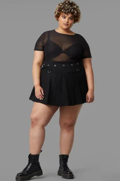 Women Black Friday Curve Pants & Skirts*Curve Menacing Mini Skirt