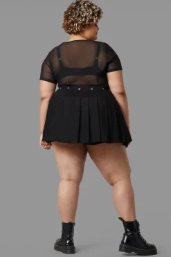 Women Black Friday Curve Pants & Skirts*Curve Menacing Mini Skirt