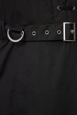 Women Dangerfield Dresses & Pinafores*Curve Metal Collar Tip Punk Dress