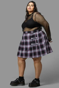 Women Black Friday Curve Pants & Skirts*Curve Myrtle Tartan Skirt