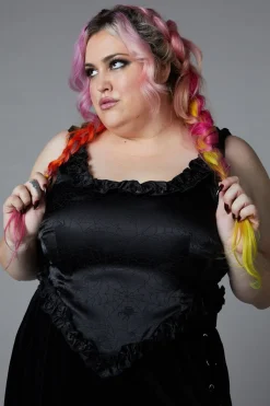 Women Black Friday Curve Tops & Blouses*Curve Nadja Gothic Corset Top