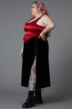 Women Black Friday Curve Tops & Blouses*Curve Nadja Gothic Corset Top