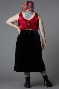 Women Black Friday Curve Tops & Blouses*Curve Nadja Gothic Corset Top