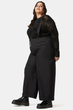 Women Dangerfield Curve Pants & Skirts*Curve Ornate Tux High Rise Pant