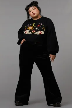 Women Black Friday Knitwear & Cardis*Curve Palmistry Knit