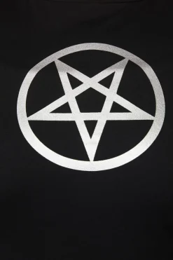 Women Dangerfield Curve Tops & Blouses*Curve Pentagram Contrast Mesh Top