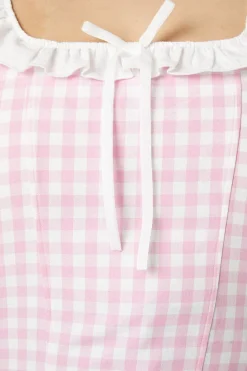 Women Dangerfield Curve Tops & Blouses*Curve Picnic Party Corset Blouse