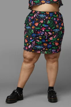 Women Black Friday Curve Pants & Skirts*Curve Plantistry Mesh Skirt