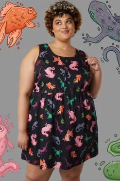 Women Black Friday Dresses & Pinafores*Curve Pond Life Dress