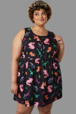 Women Black Friday Dresses & Pinafores*Curve Pond Life Dress
