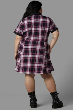 Women Black Friday Dresses & Pinafores*Curve Posh Tartan Dress