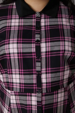 Women Black Friday Dresses & Pinafores*Curve Posh Tartan Dress