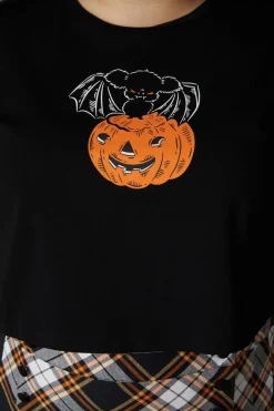 Women Black Friday Curve Tops & Blouses*Curve Pumpkin Tee