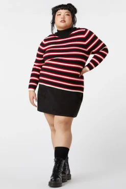Women Dangerfield Knitwear & Cardis*Curve Rage Stripe Knit