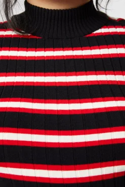 Women Dangerfield Knitwear & Cardis*Curve Rage Stripe Knit