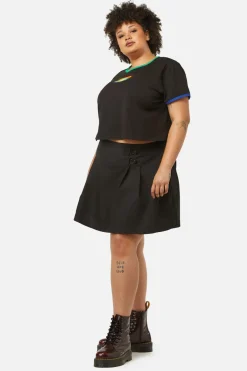 Women Dangerfield Curve Tops & Blouses*Curve Rainbow Frog Tee