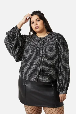 Women Dangerfield Curve Tops & Blouses*Curve Read It Again Blouse