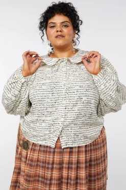 Women Dangerfield Curve Tops & Blouses*Curve Read It Again Blouse