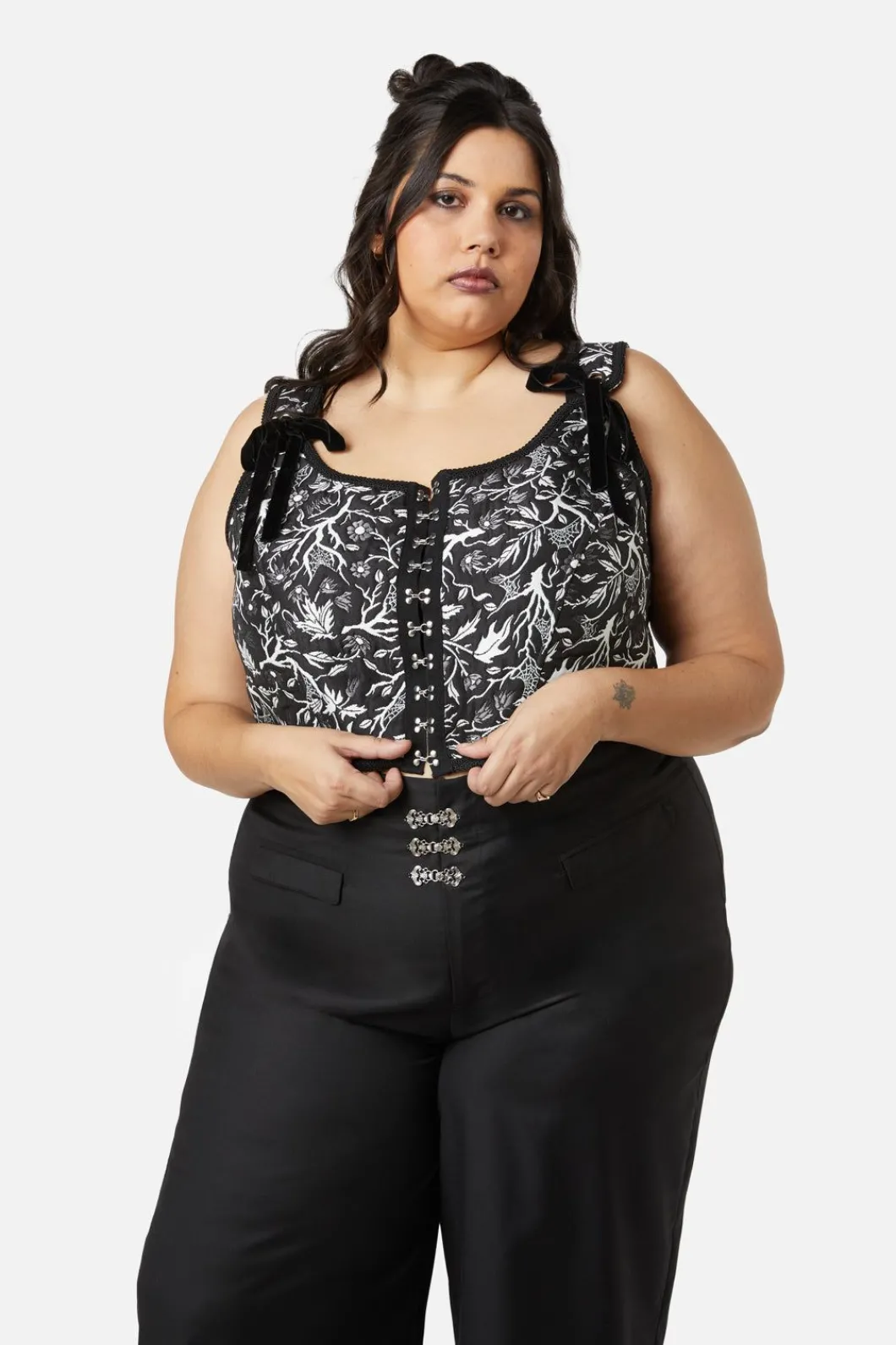 Women Dangerfield Curve Tops & Blouses*Curve Satis Ruin Corset Top
