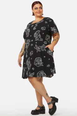 Women Black Friday Dresses & Pinafores*Curve Shadows Dress