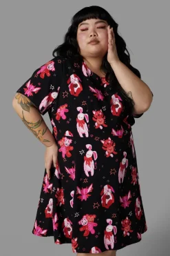 Women Black Friday Dresses & Pinafores*Curve Stay Creepy Dress