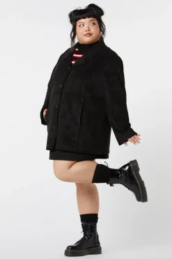 Women Dangerfield Jackets & Coats*Curve Suede Glade Jacket