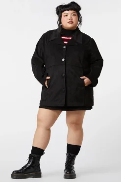 Women Dangerfield Jackets & Coats*Curve Suede Glade Jacket