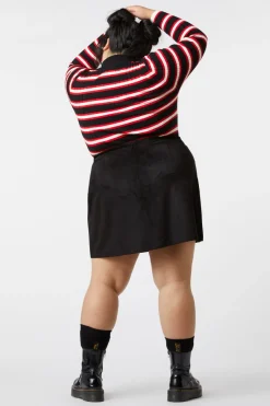 Women Dangerfield Curve Pants & Skirts*Curve Suede Glade Skirt