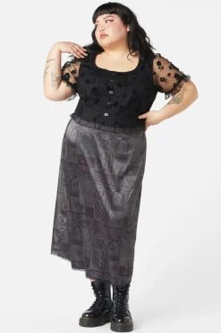 Women Dangerfield Curve Tops & Blouses*Curve The Manor Lace Corset Top