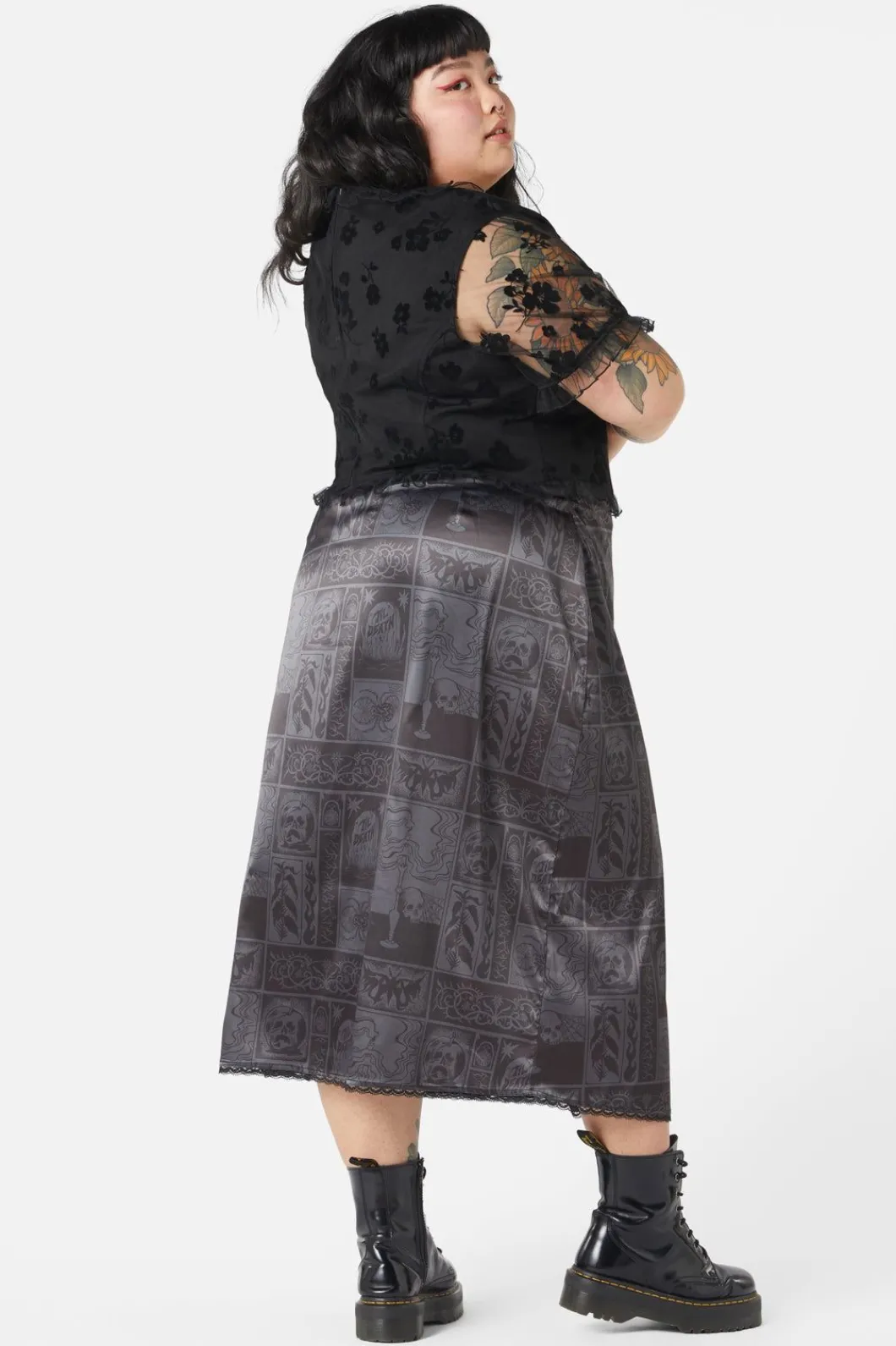 Women Dangerfield Curve Tops & Blouses*Curve The Manor Lace Corset Top