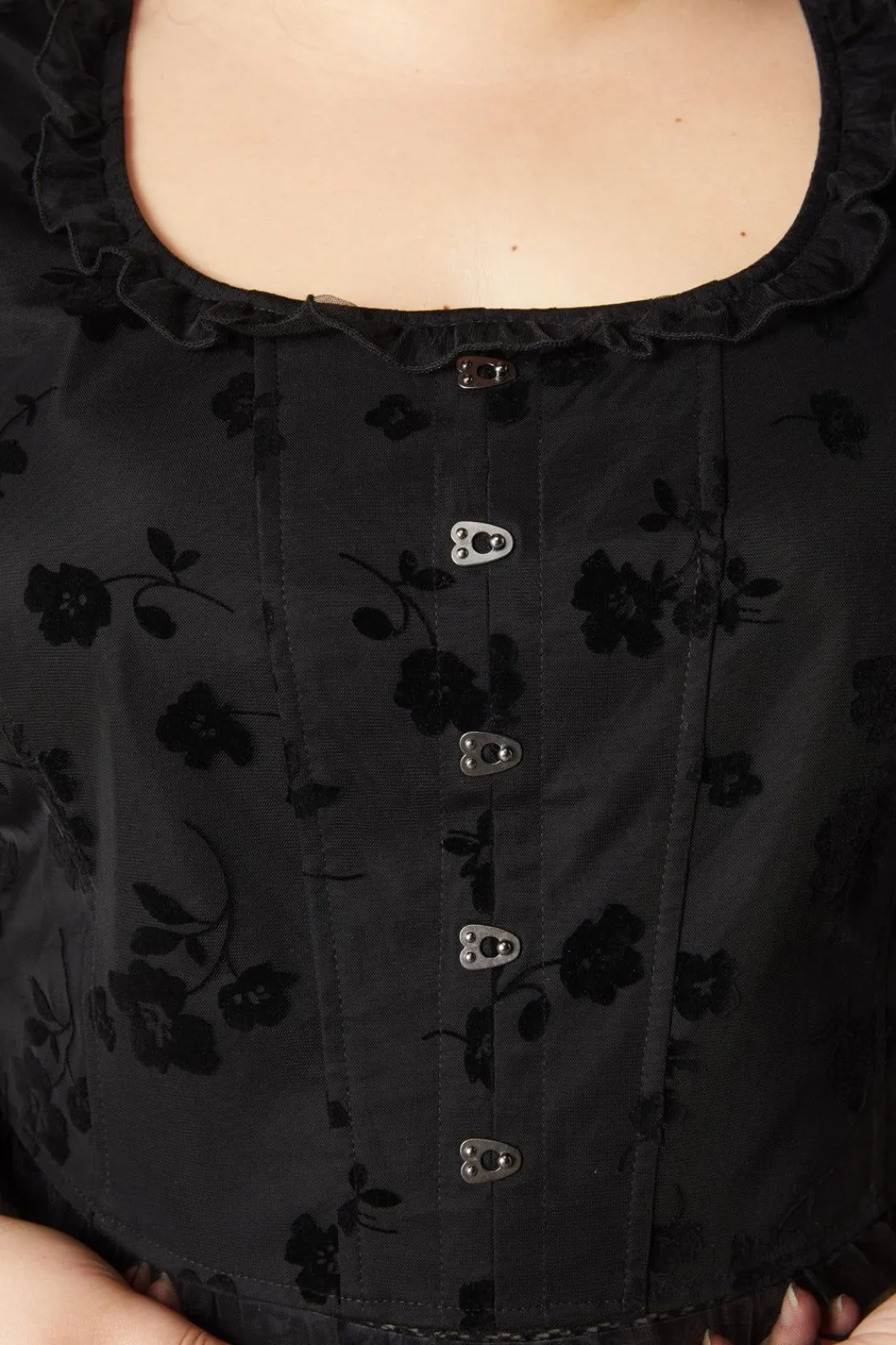 Women Dangerfield Curve Tops & Blouses*Curve The Manor Lace Corset Top