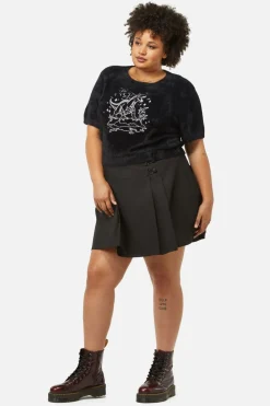 Women Dangerfield Curve Tops & Blouses*Curve Triassic Embroidery Fluffy Knit