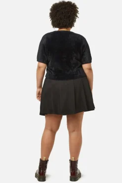 Women Dangerfield Curve Tops & Blouses*Curve Triassic Embroidery Fluffy Knit