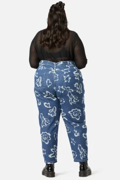 Women Dangerfield Curve Pants & Skirts*Curve White Out Denim Jeans